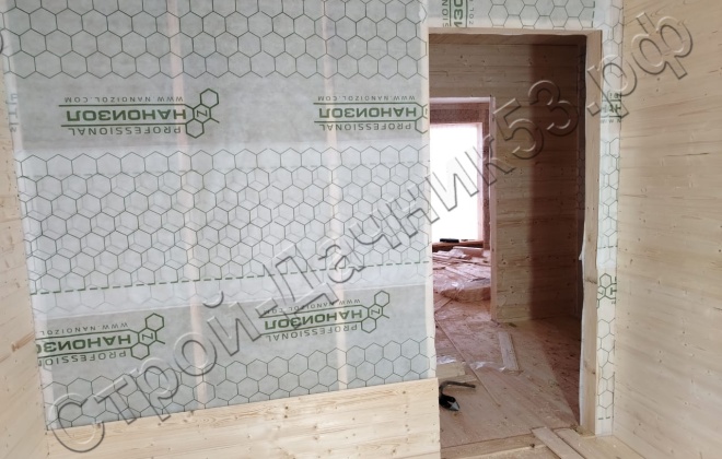 4 Каркасно-щитовой дом Д-23, 9х9м, 81 М², Ленинградская область, Приозёрский район, Громовское сельское поселение ( (9)